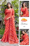 Chitra By Stavan Chiffon Embroidery Work Saree